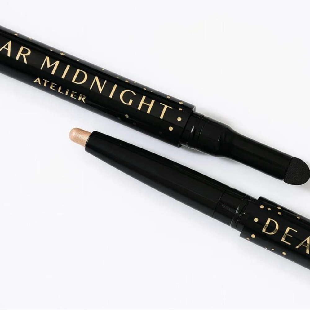 Dear Midnight Shimmer Eyeshadow Stick YOU PICK Champagne Gold or Peach Bellini